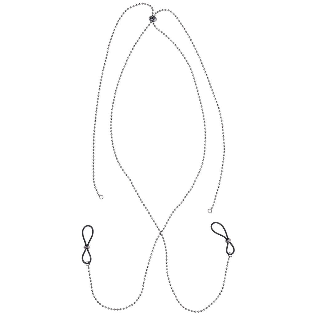 Ex's & Oh's Body Jewelry with Nipple Ties Bondage and Fetish > Tools & Accessories