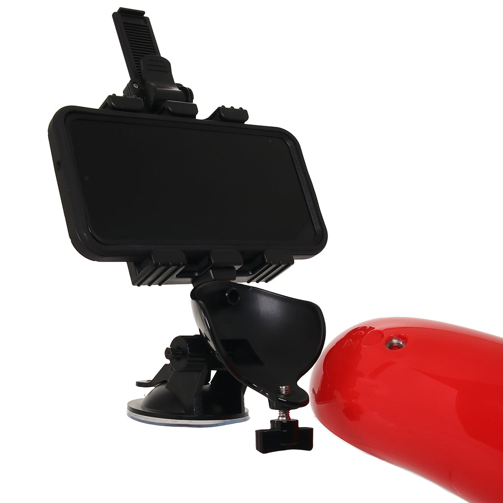 Extreme Mega-Bator Mouth in Red/Clear Male Masturbators > Mouth Masturbators & Strokers