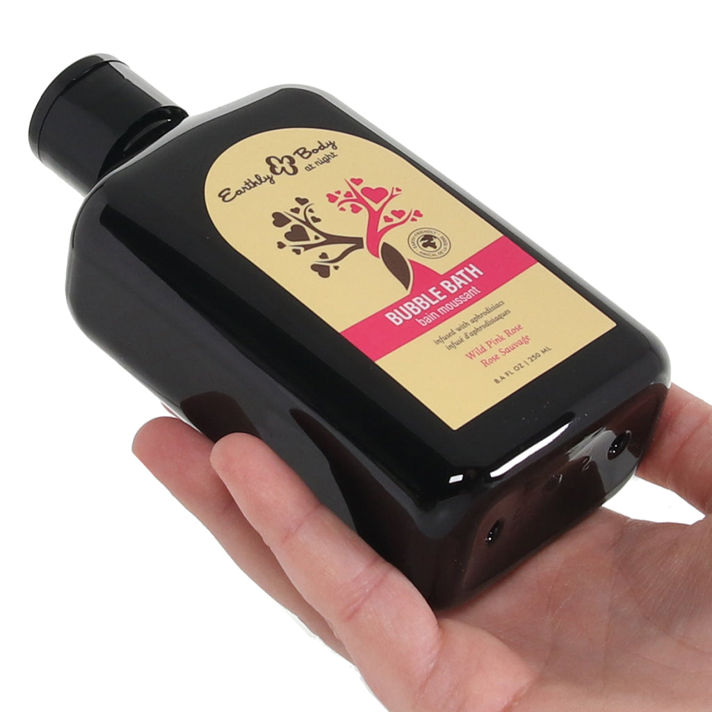 At Night Bubble Bath 8.4oz/250ml in Wild Pink Rose Lubes and Lotions > Hair & Skincare
