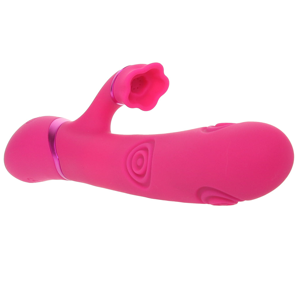 Dolce Vive Fiore Air Wave Tapping Rabbit Vibe Vibrators > Rabbit Vibrators