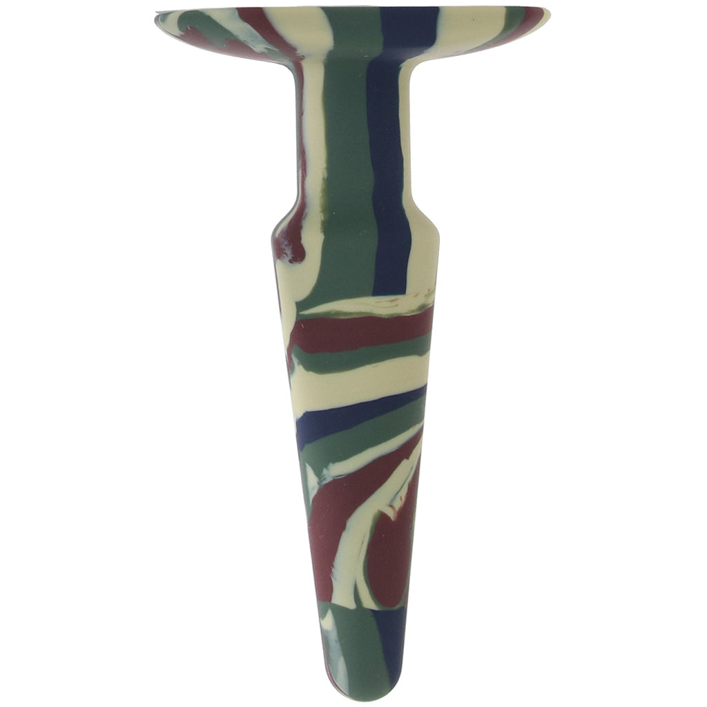 A-Play Groovy 5 Inch Anal Plug in Camo Anal Sex Toys > Butt Plugs