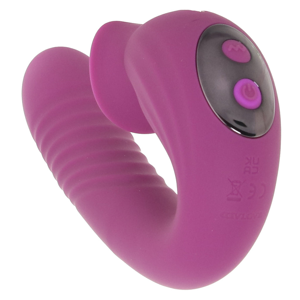 Deep Ecstasy G-Spot Thrusting Vibe Vibrators > Rabbit Vibrators