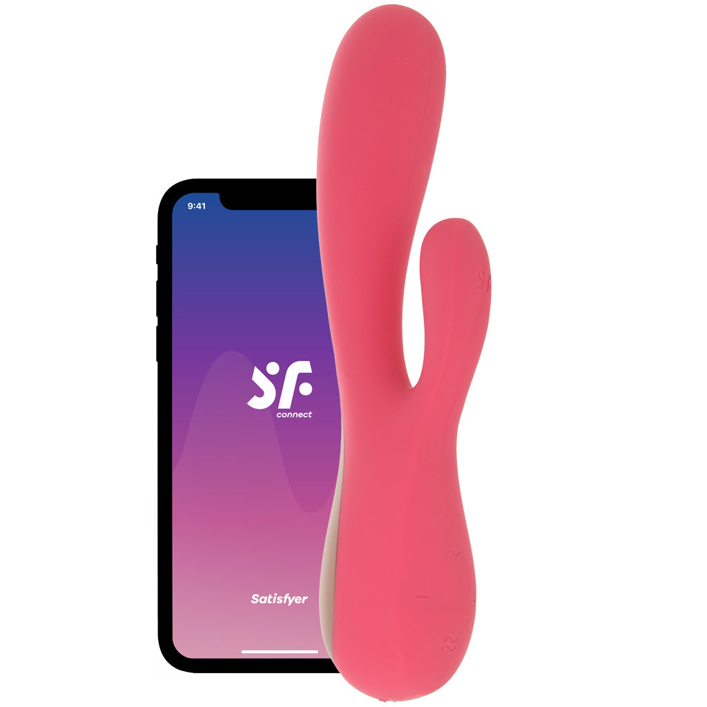 Satisfyer Mono Flex Vibe in Red Vibrators > Rabbit Vibrators