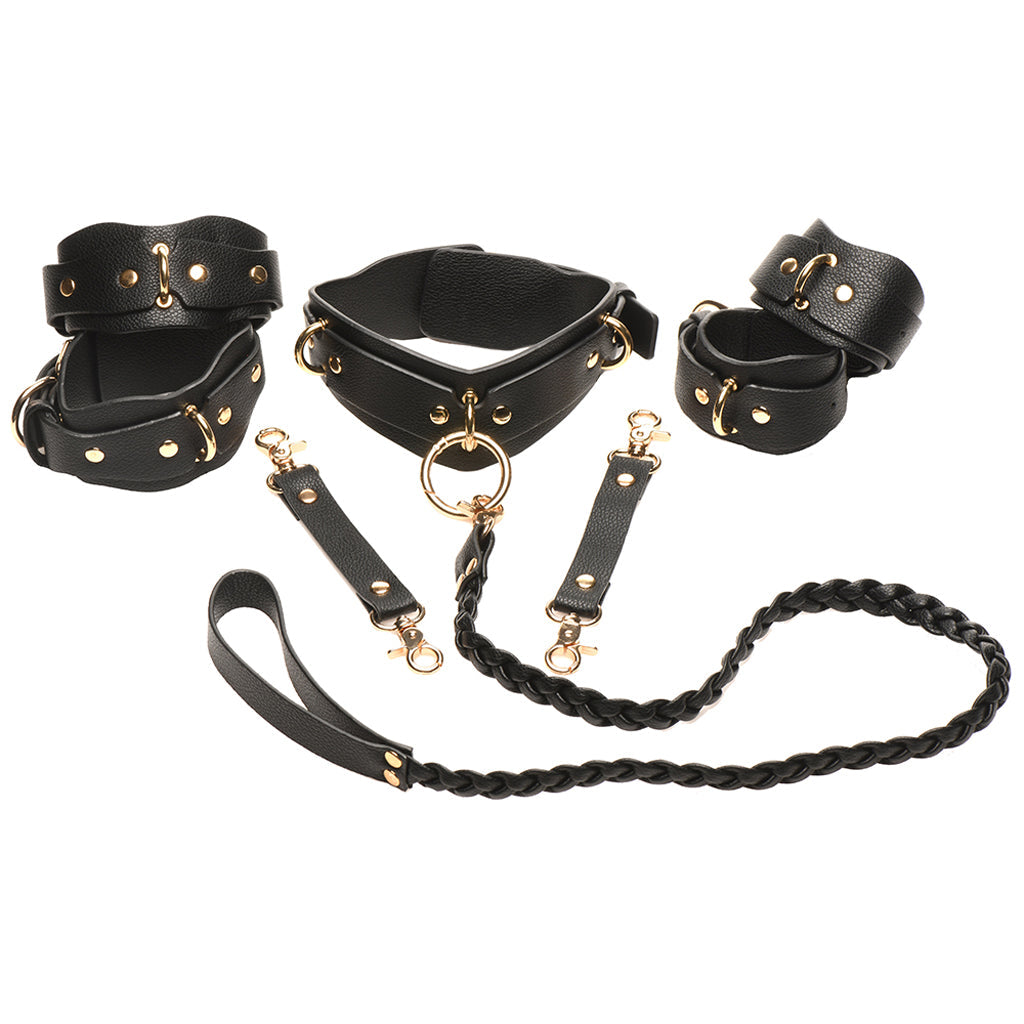 Bedroom Bliss Lover's Restraints Set in Black Bondage and Fetish > Starter BDSM Kits