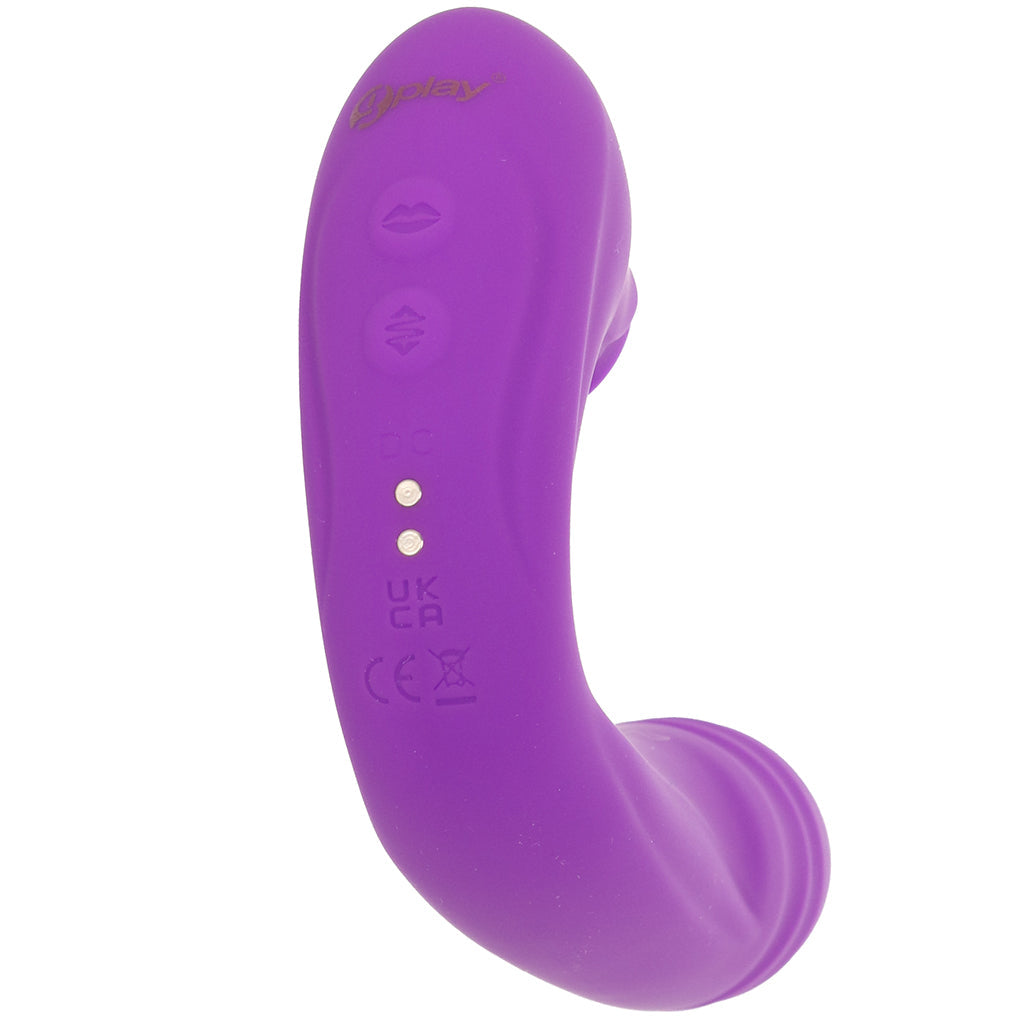BodyWand G-Play Squirt Master Thrusting & Licking Vibe Vibrators > Rabbit Vibrators