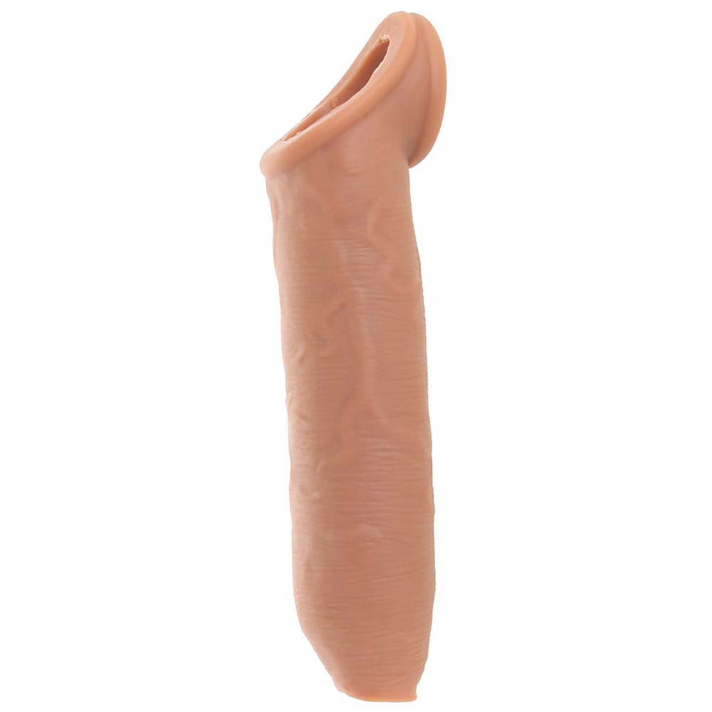 Fantasy X-tensions Elite Uncut Enhancer with Strap in Tan Male Enhancement > Extenders and Sleeves