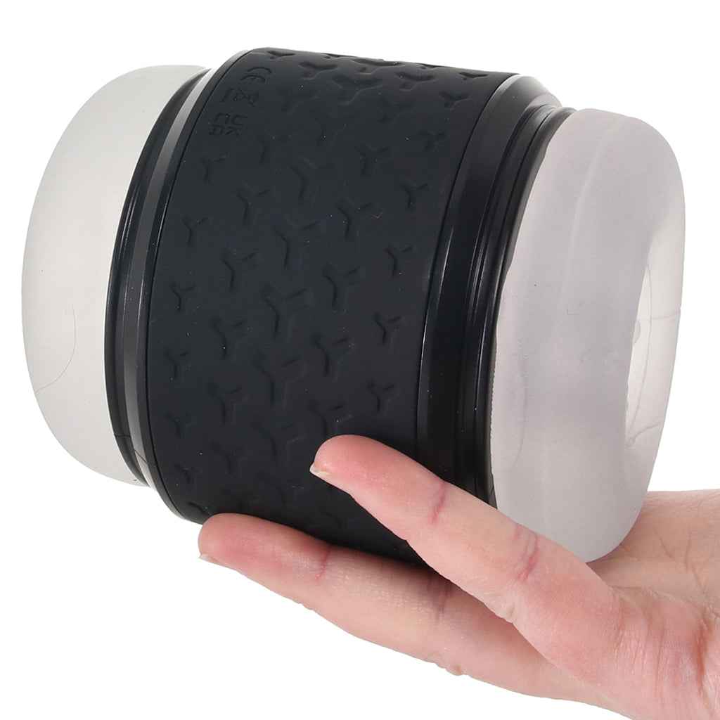 Jock Vibrating Double Stroker Male Masturbators > Discreet Masturbators
