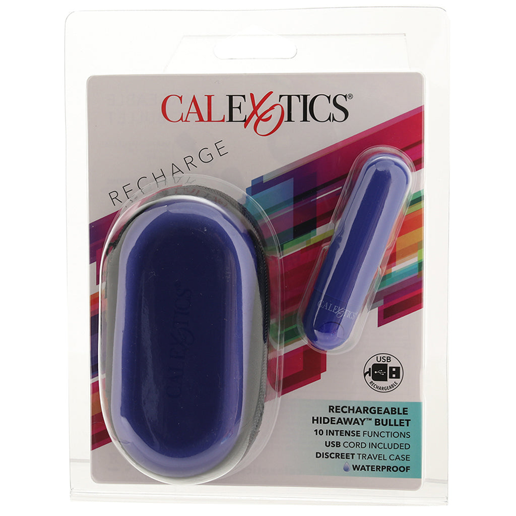 Rechargeable Hideaway Bullet in Blue Vibrators > Bullet and Egg Vibrators