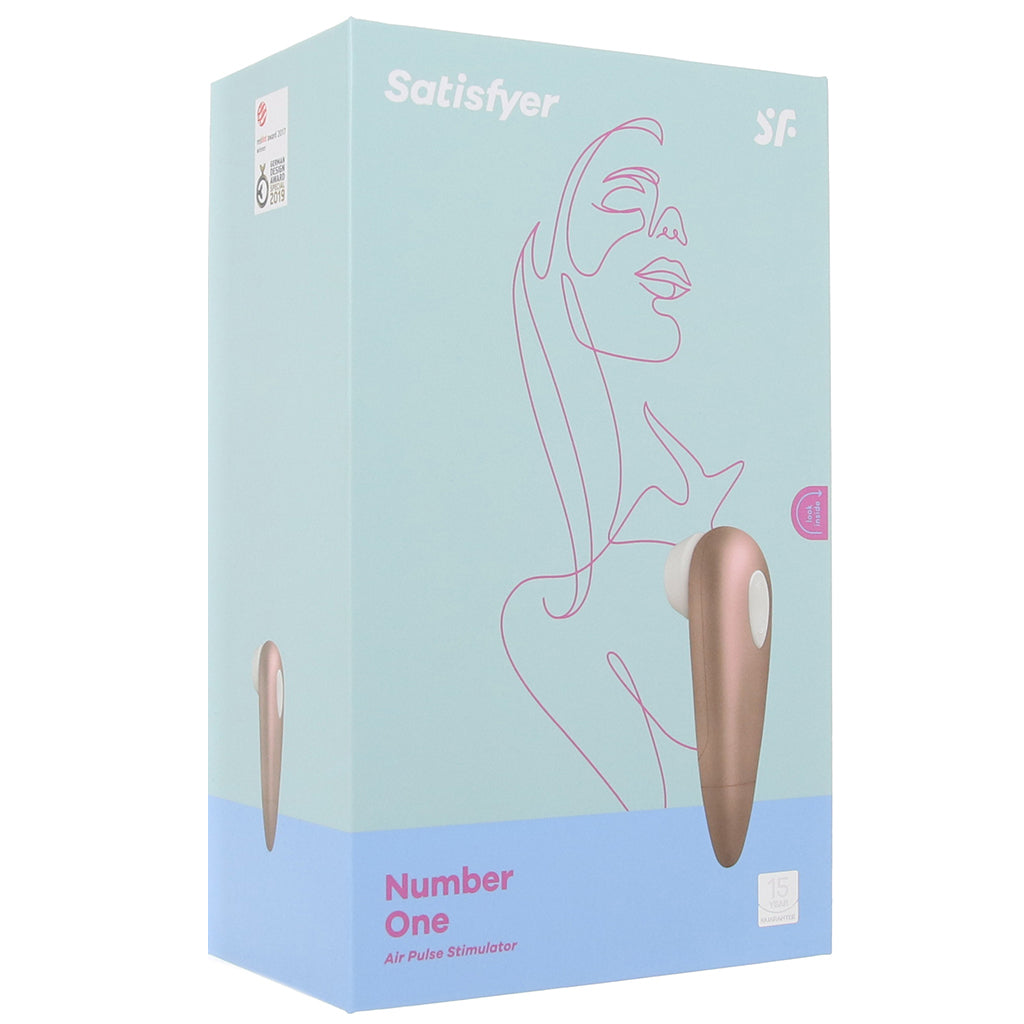 Satisfyer Number One Air Pulse Stimulator Vibrators > Clitoral Stimulators
