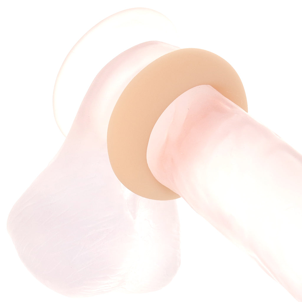 Gunner Liquid Silicone Super Stretch C-Ring in Light Cock Rings