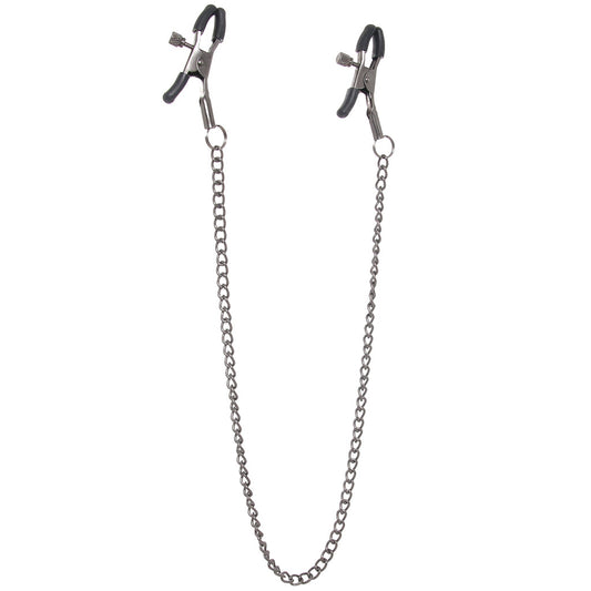 Sei Mio Nip & Tug Chained Nipple Clamps
