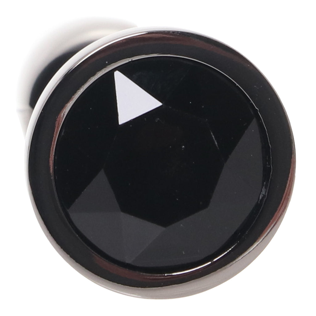 Rear Assets Medium Tapered Butt Plug in Gunmetal Anal Sex Toys > Butt Plugs