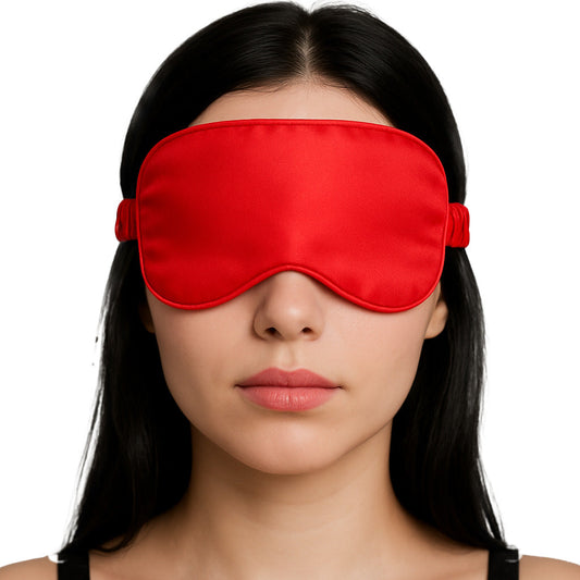 Ouch! Satin Blindfold in Red Bondage and Fetish > Pleasure Masks and Dress Up Play
