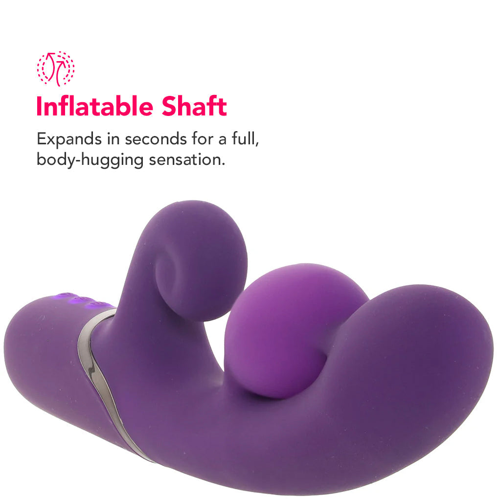 Pleasure Puff Inflatable Rabbit Vibe Vibrators > Rabbit Vibrators