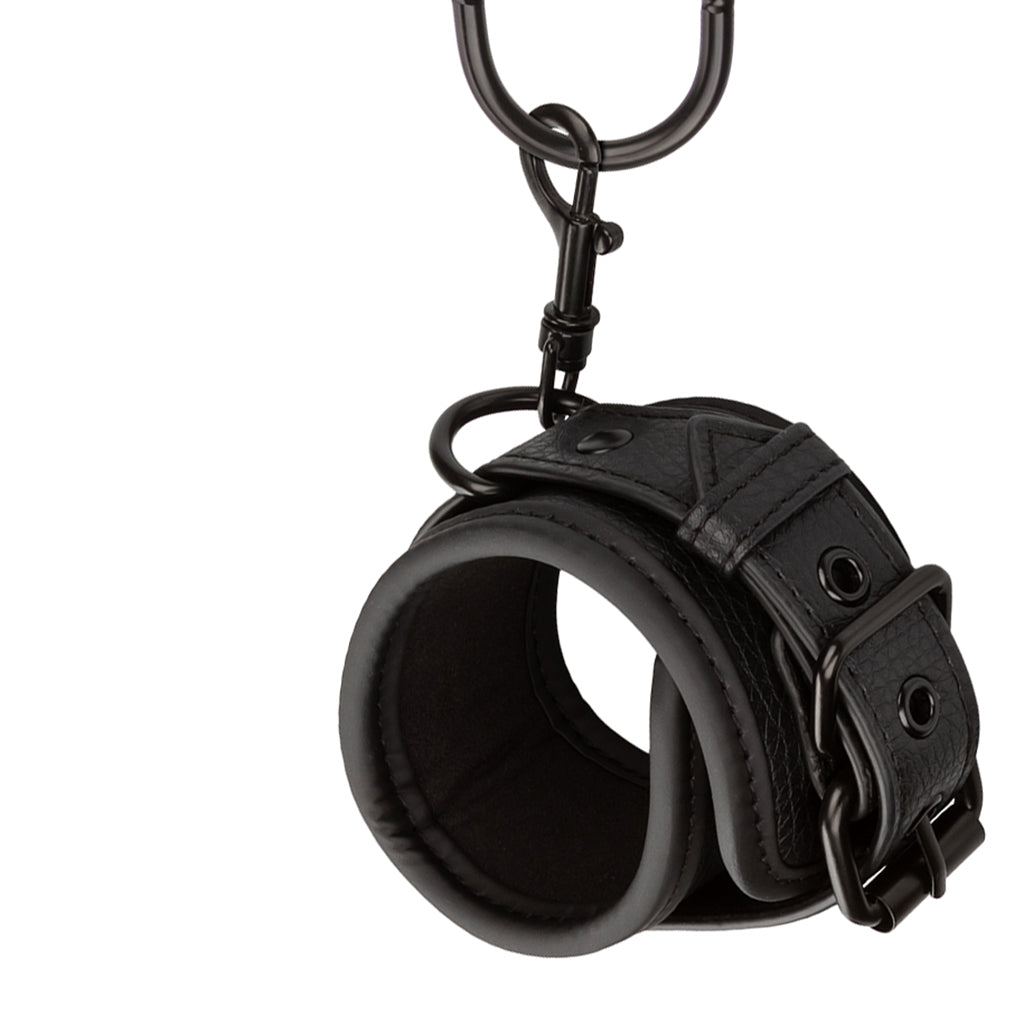 Nocturnal Collection Adjustable Spreader Bar with Cuffs Bondage and Fetish > Restraints