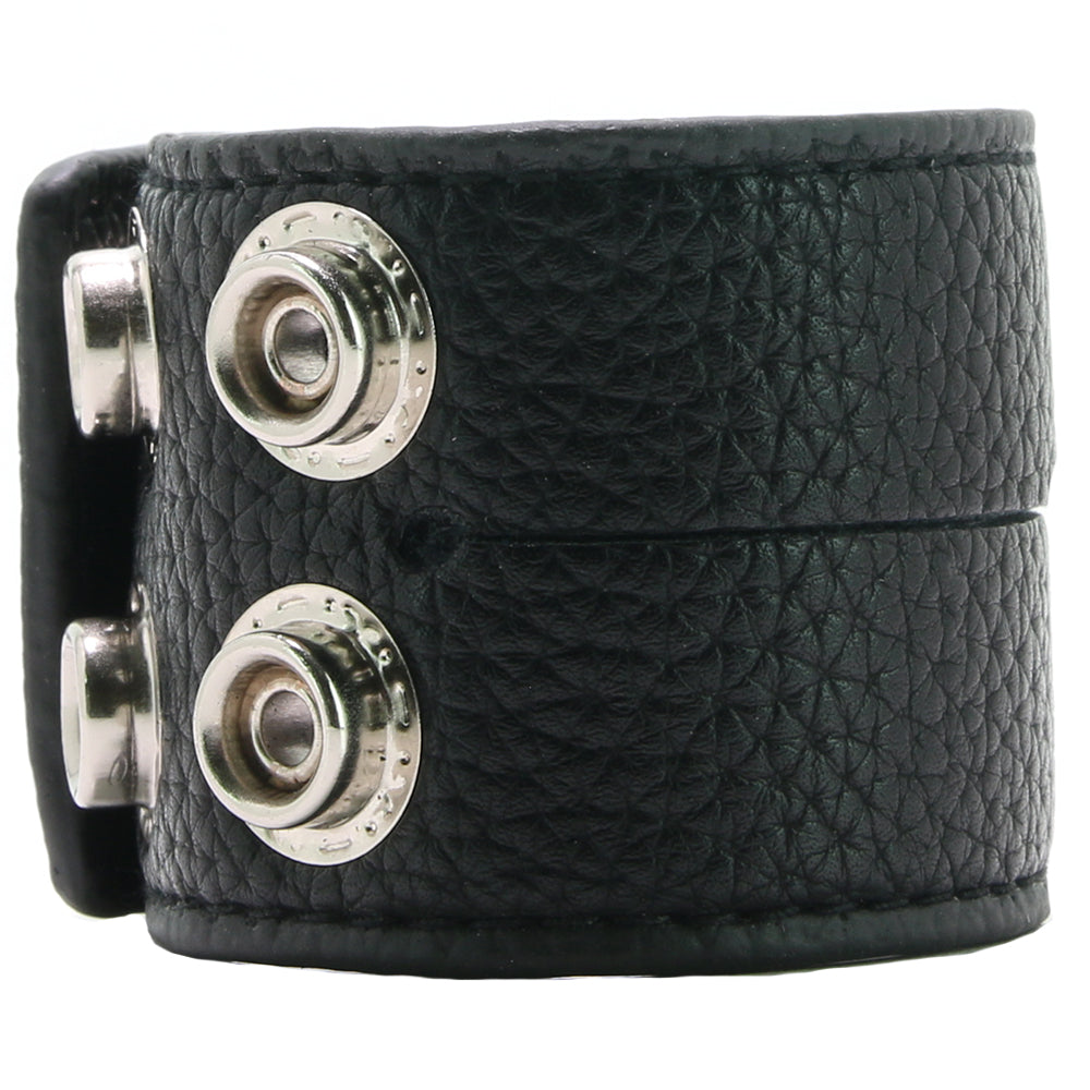 Blue Line 1.5 Inch Cock Ring with Ball Strap Bondage and Fetish > Cock and Ball Devices