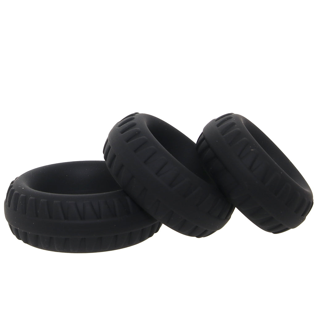 Performance Plus Drift 3 Ring Set Cock Rings