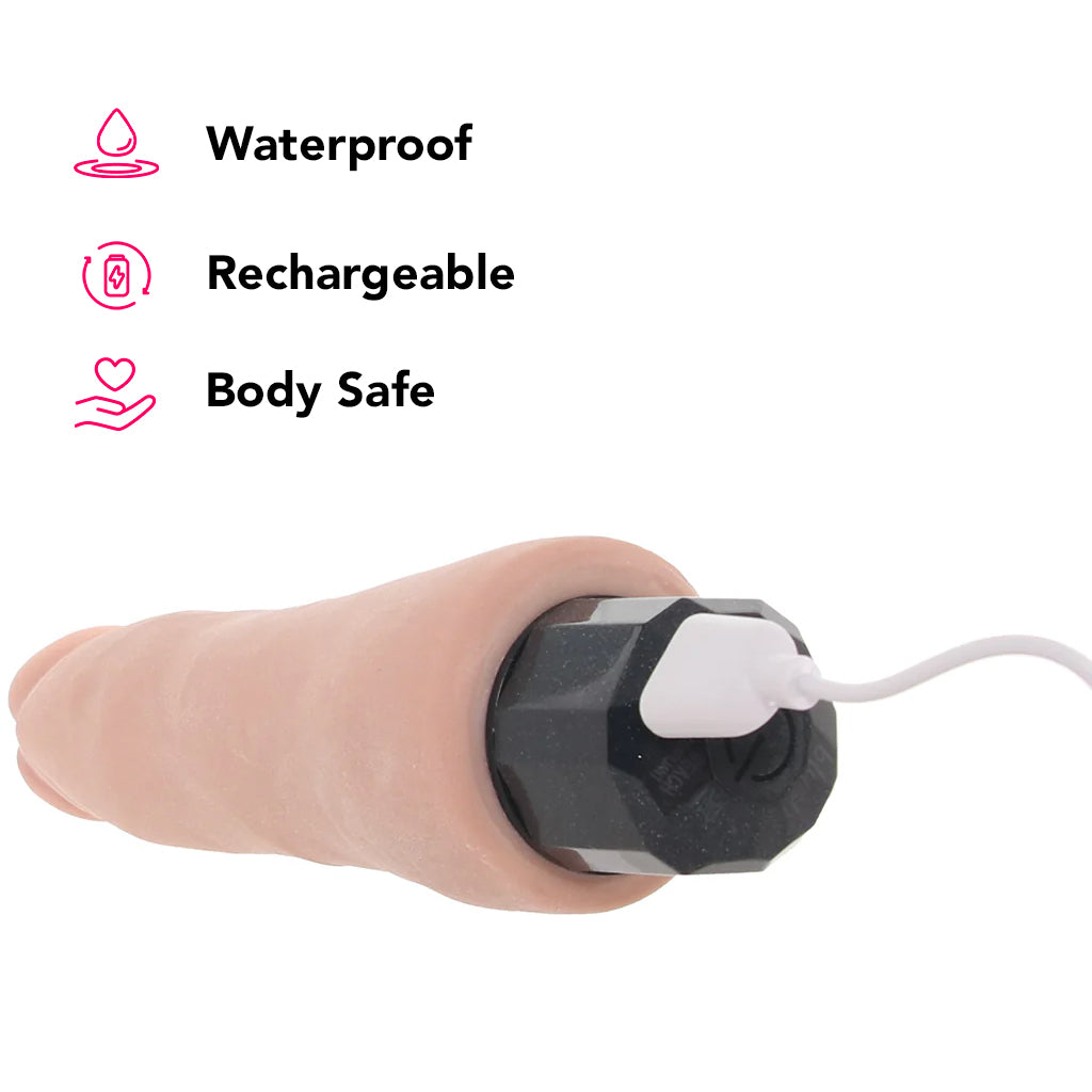 Au Natural Vanilla Ice 8.75 Inch Realistic Vibe Vibrators > Realistic Vibrator Dildos