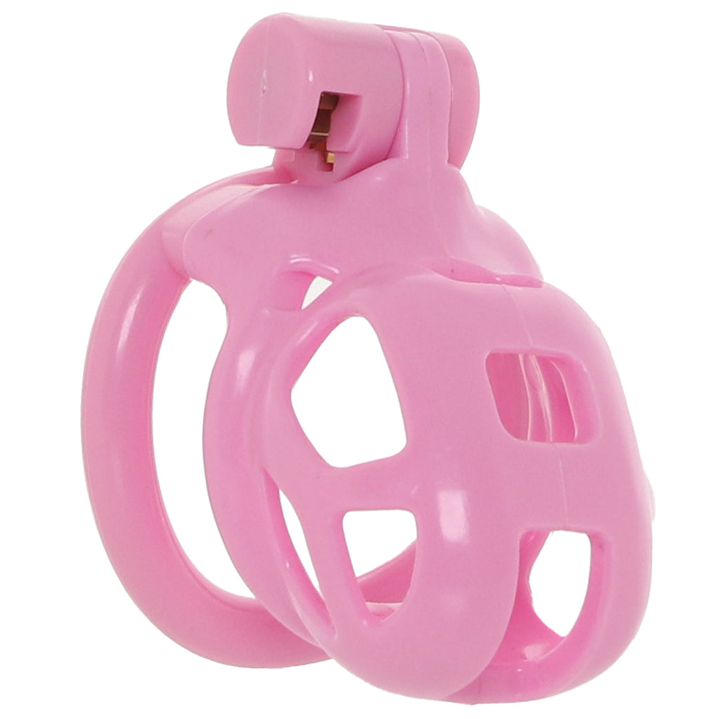 Blueline Small Pink Humiliation Prisoner Cock Cage Bondage and Fetish > Cock and Ball Devices