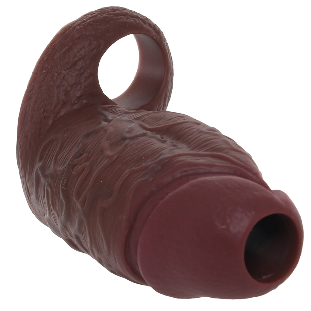 Jock Realistic Thick Silicone Enhancer with Ball Strap in D Male Enhancement > Extenders and Sleeves