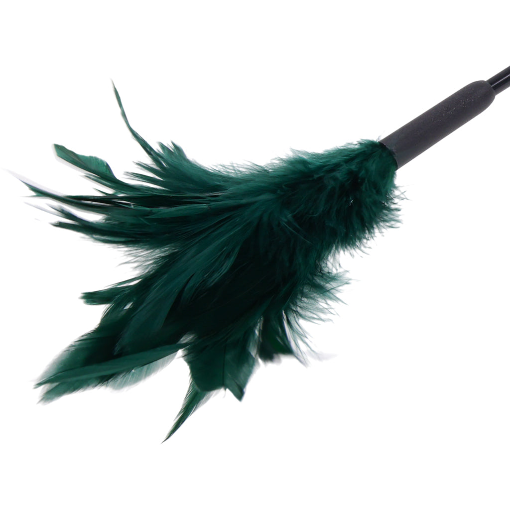 Sex & Mischief Indica Feather and Silicone Tickler Bondage and Fetish > Whips and Crops
