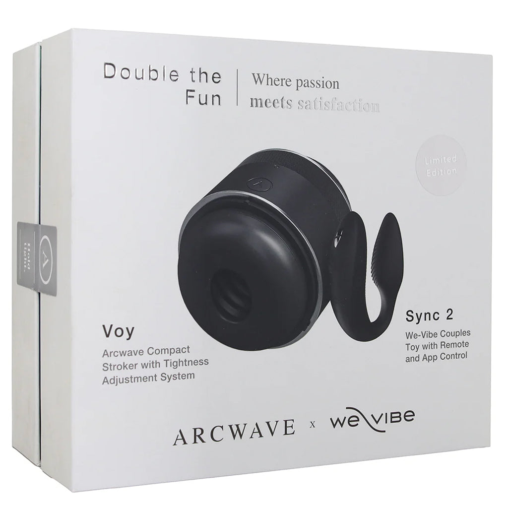 Arcwave Voy X We-Vibe Sync 2 Double the Fun Kit Vibrators > G-Spot Vibrators