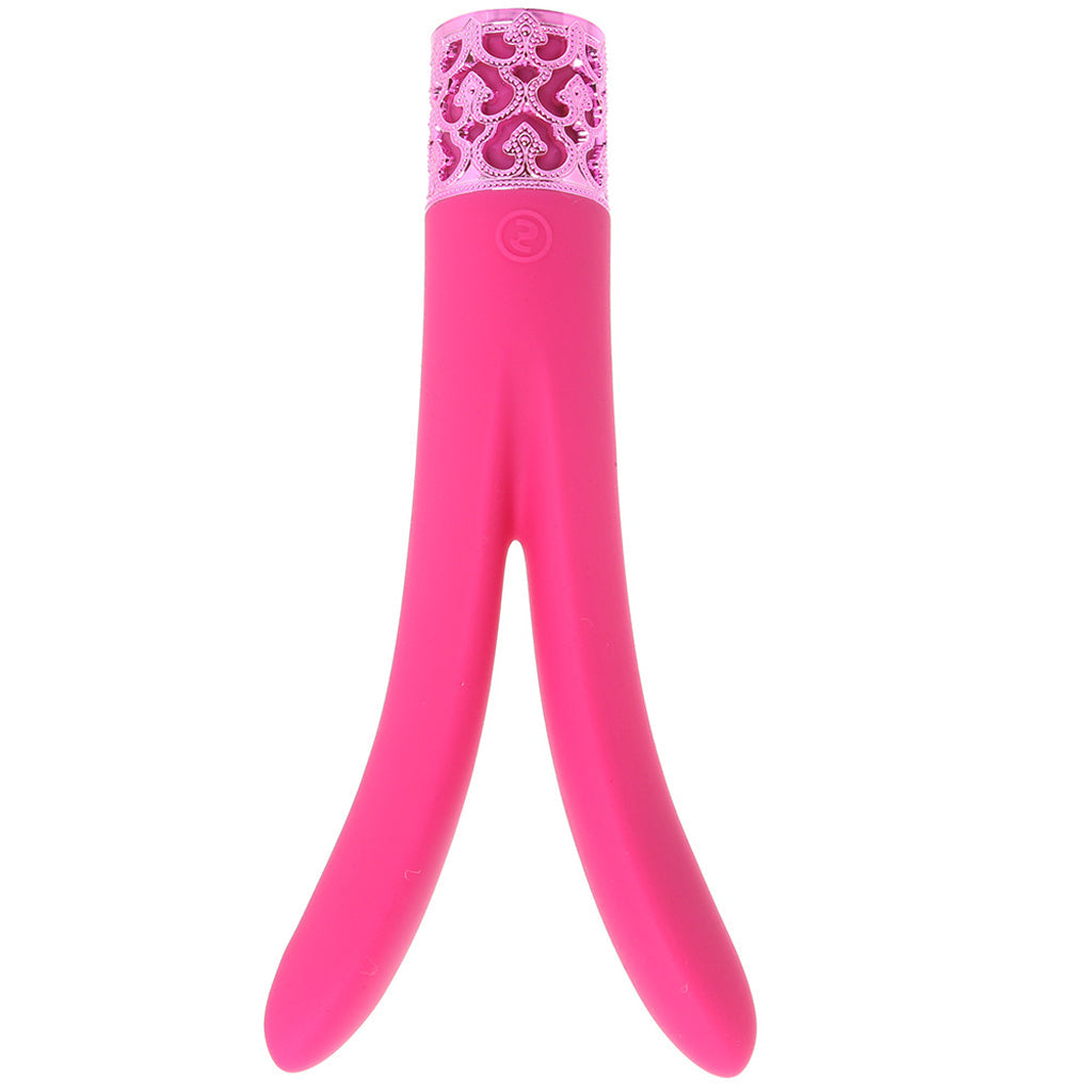 Royal Gems Dueling Queens Vibe in Pink Vibrators > Clitoral Stimulators