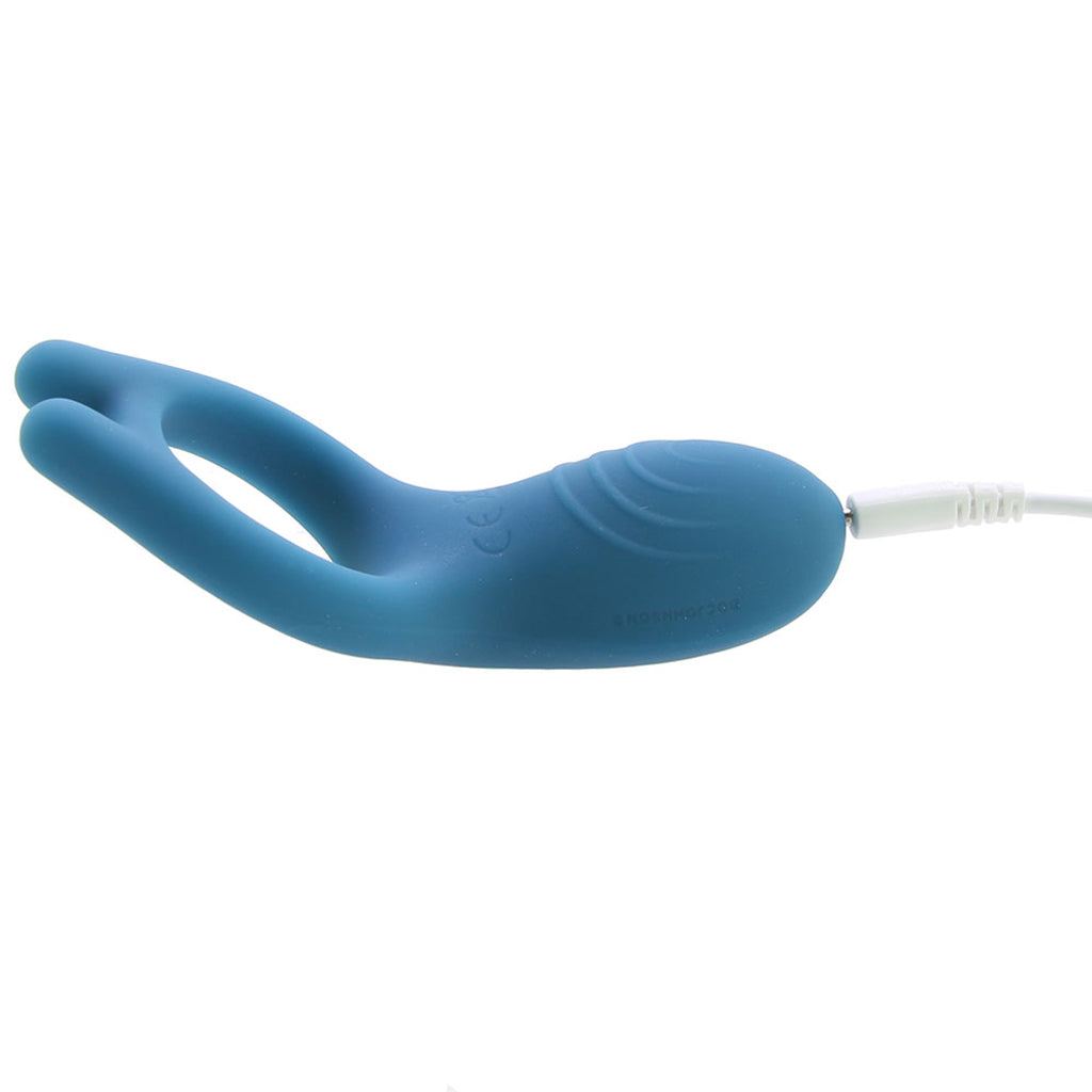 iRing Vibrating Silicone Cock Ring in Marine Blue Cock Rings
