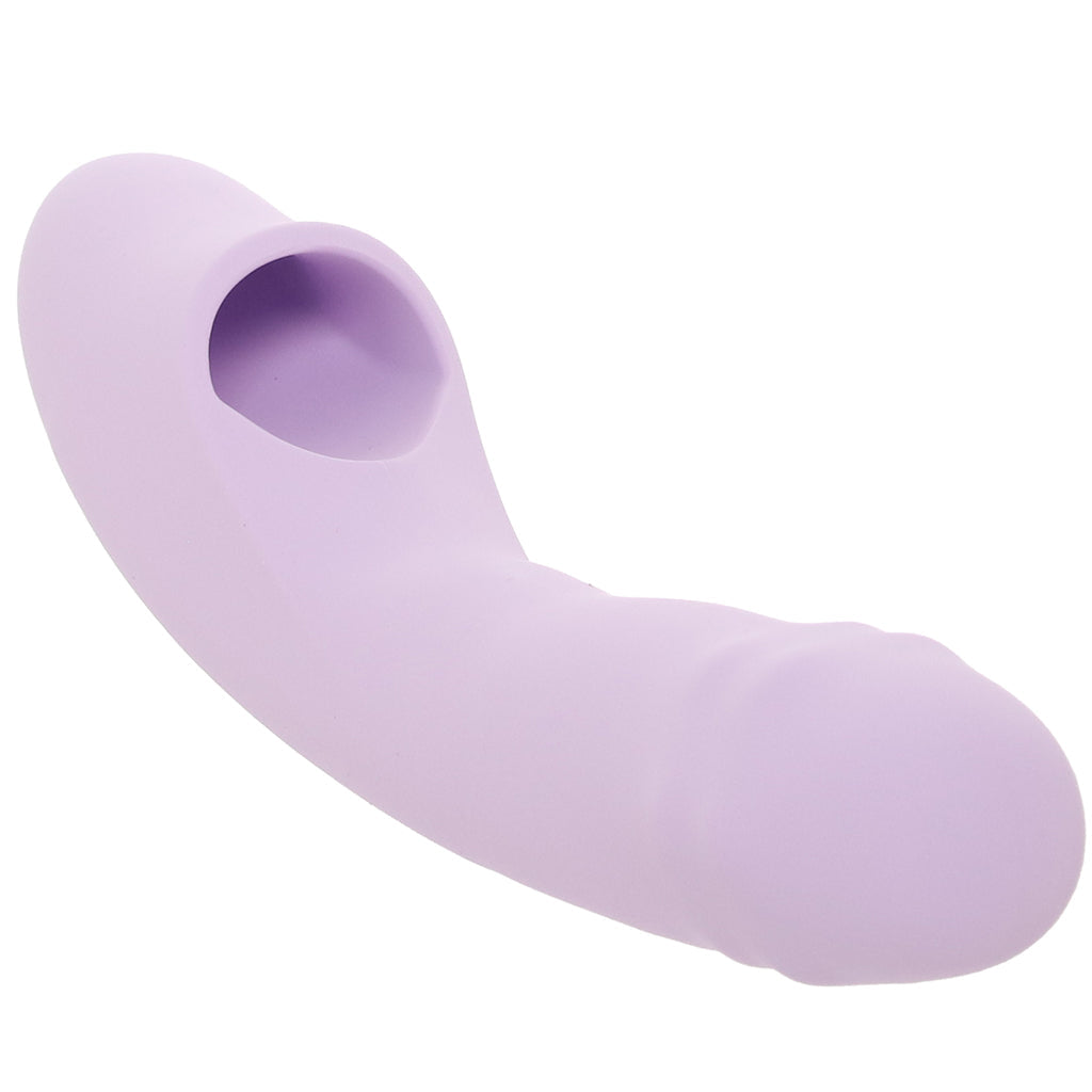 DuoGlow Thrusting Beaded Vibe with Pulsing Stimulator Vibrators > G-Spot Vibrators