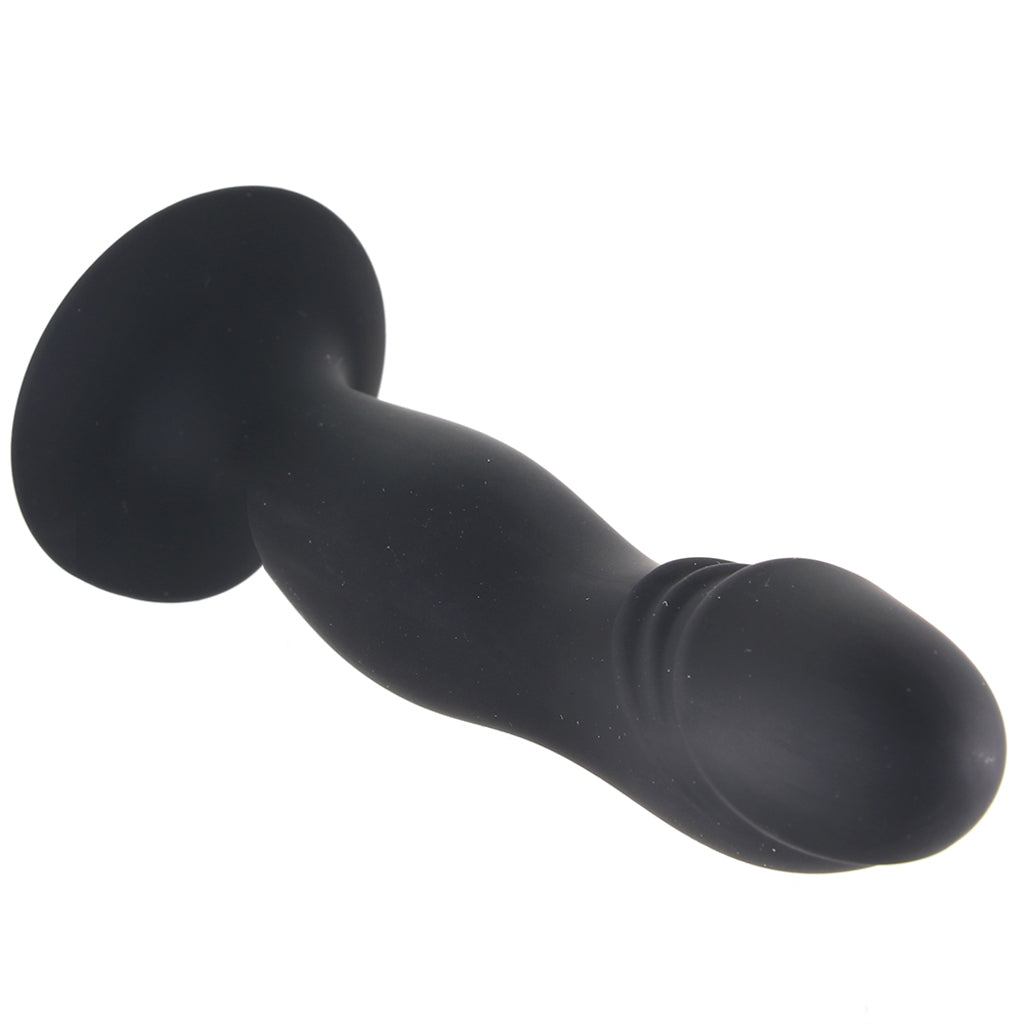 Silicone Anal Stud in Black Anal Sex Toys > Butt Plugs