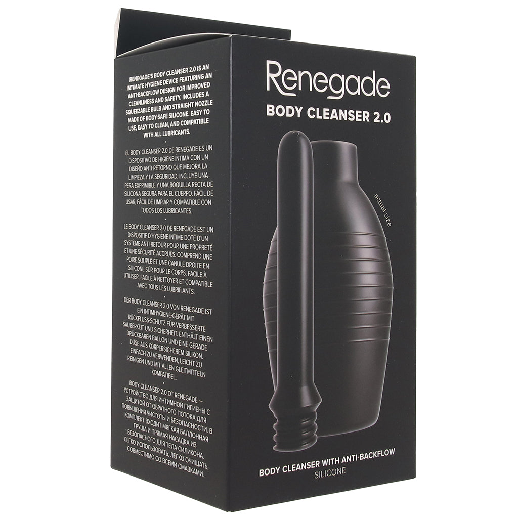 Renegade Douche 2.0 in Black Anal Sex Toys > Douche and Enema
