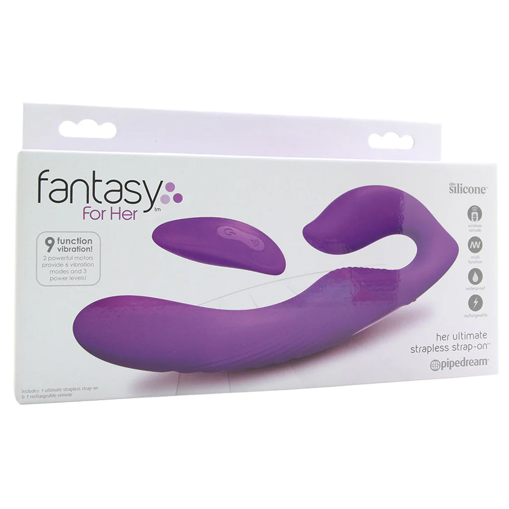Fantasy For Her Ultimate Strapless Strap-On Vibrators > Strap-On & Wearable