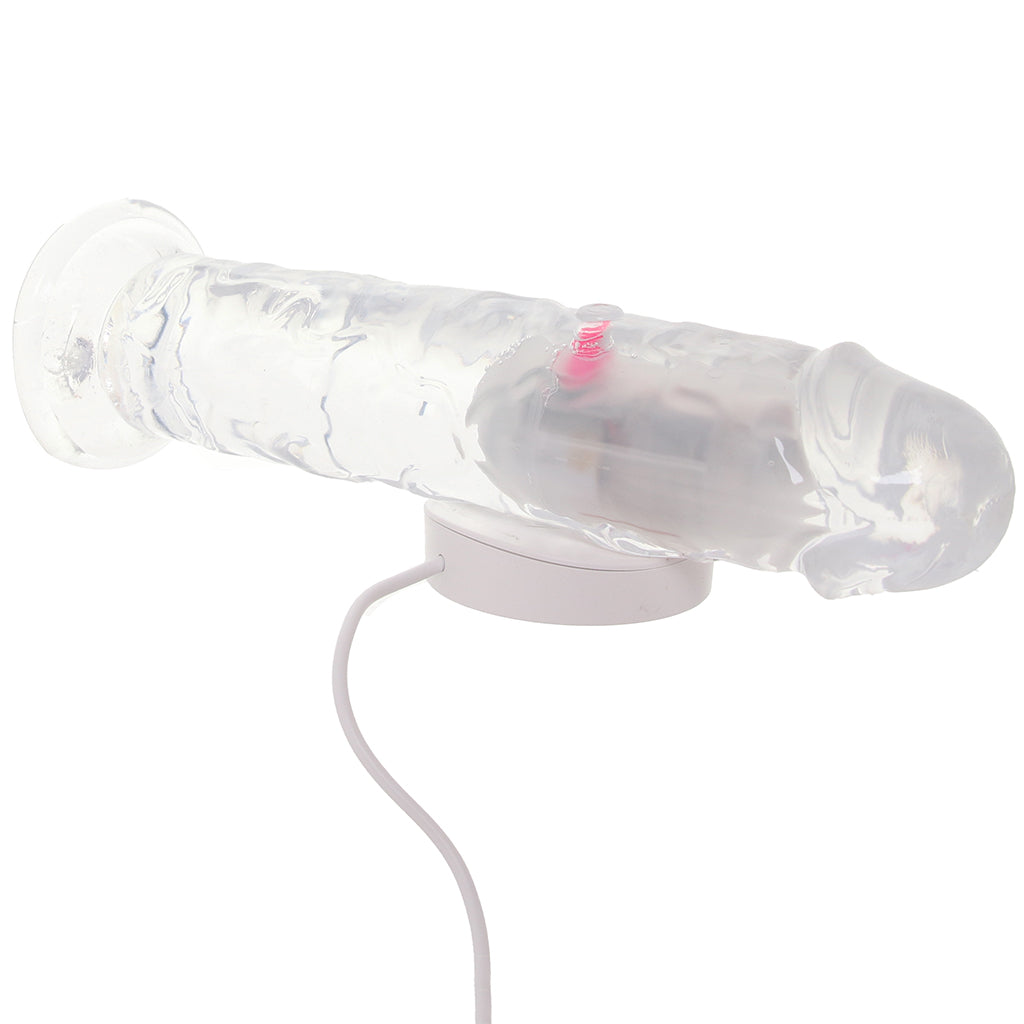 RealRock 8 Inch Light Up Vibrating Dildo Vibrators > Realistic Vibrator Dildos