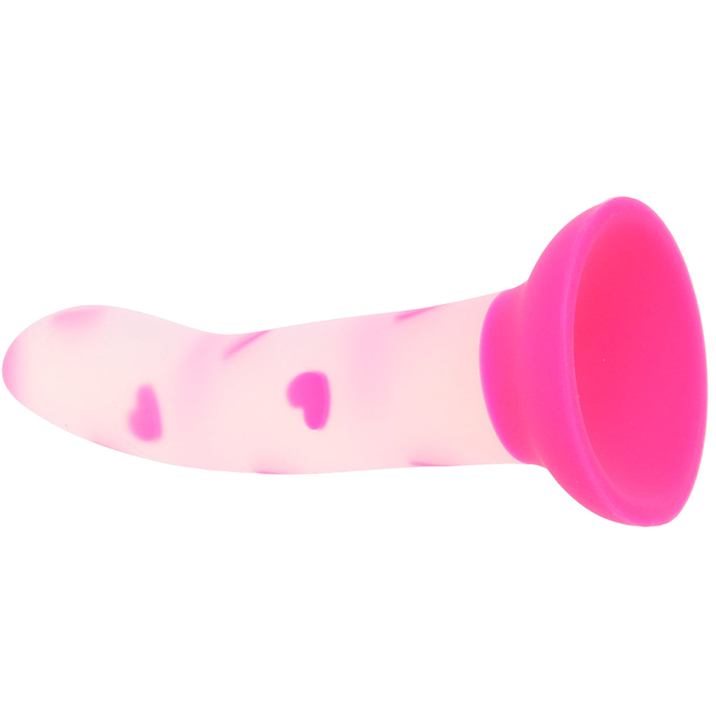 Glow Stick Heart Glow in the Dark Dildo Dildo Sex Toys > G-Spot Dildos