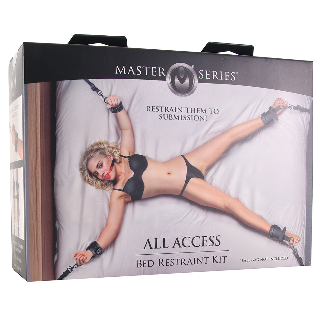 Master Series All Access Bed Restraint Kit Bondage and Fetish > Restraints