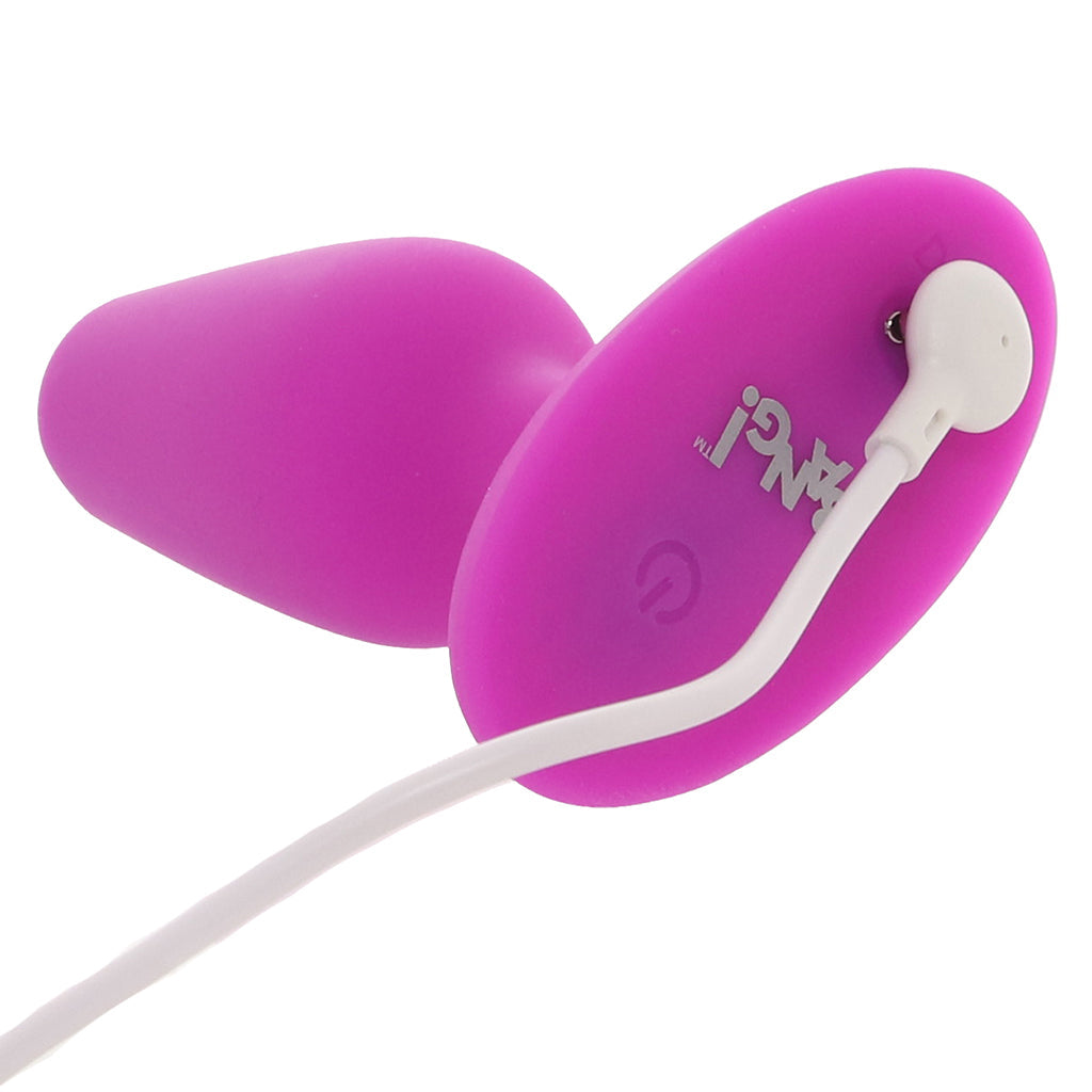 Bang! Vibrating Silicone Butt Plug in Purple Anal Sex Toys > Butt Plugs