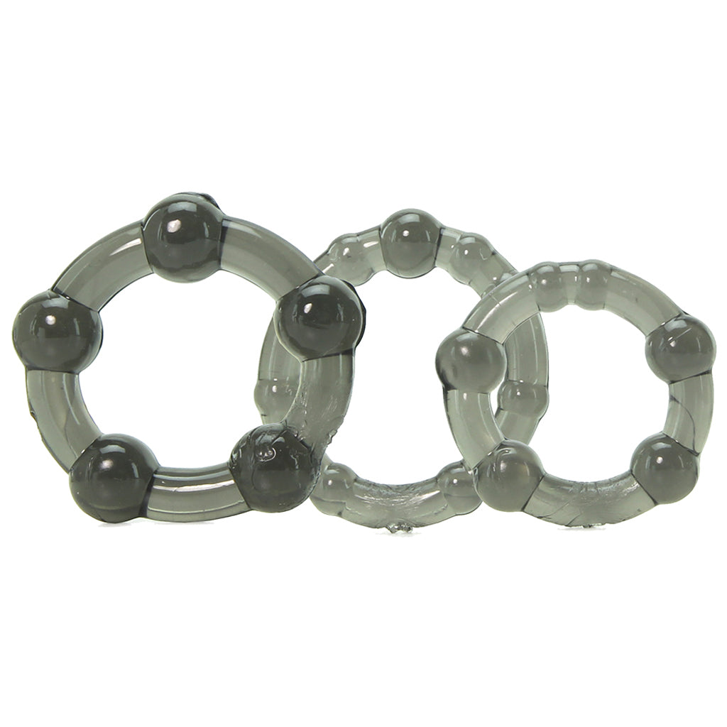 PinkCherry Island Rings Cock Rings in Smoke Cock Rings