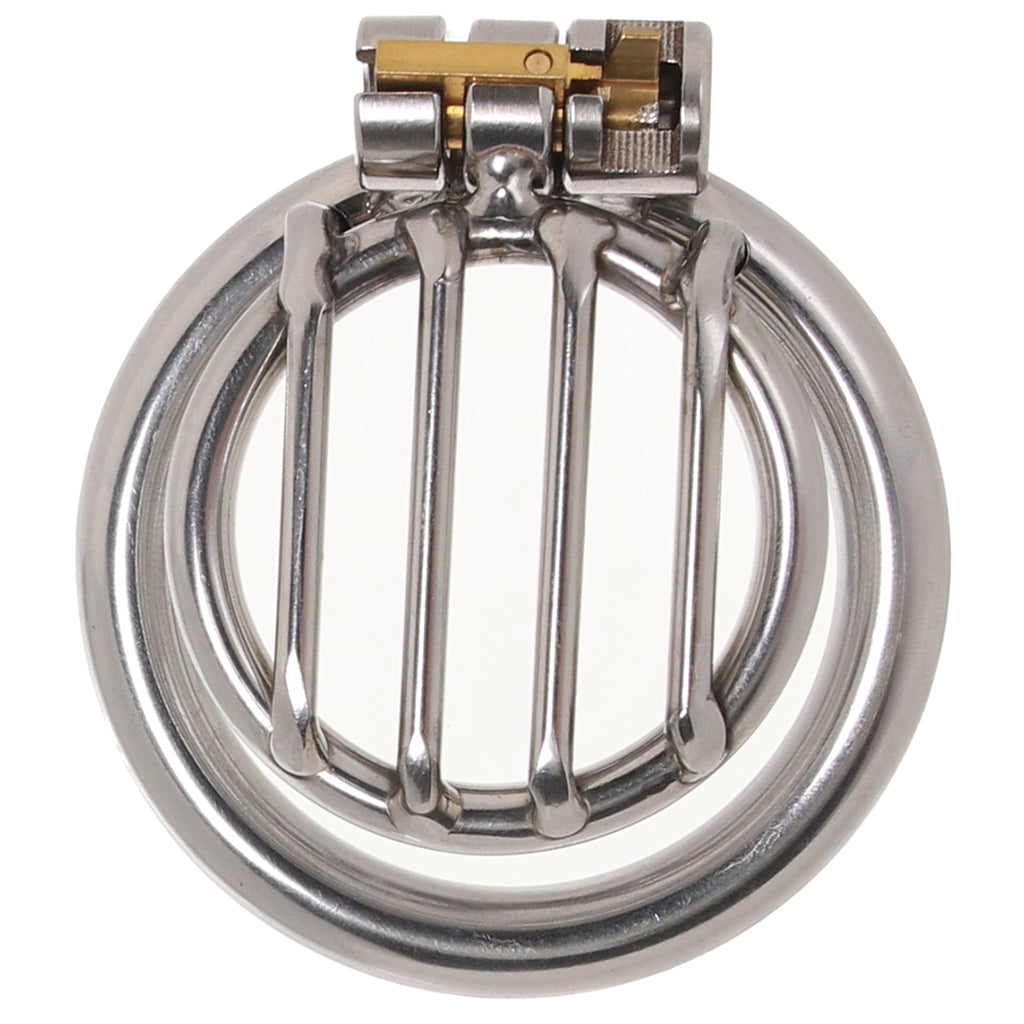 Blueline Stainless Steel Inverted Micro Jail Time Cock Cage Bondage and Fetish > Cock and Ball Devices