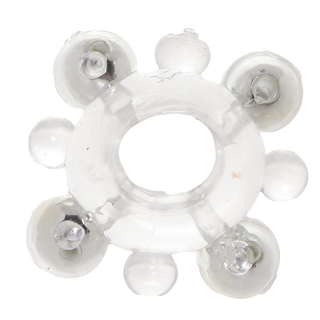 Basic Essential Enhancer Ring with Beads Cock Rings