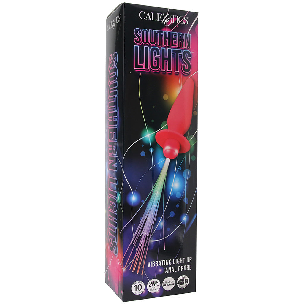 Southern Lights Vibrating Butt Plug in Pink Anal Sex Toys > Butt Plugs