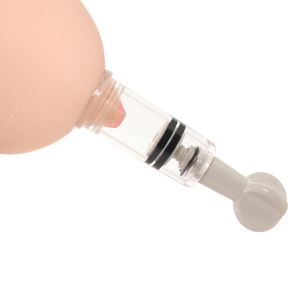 Size Matters MaxTwist Clit & Nipple Sucker Set in White Bondage and Fetish > Nipple Stimulators & Clamps