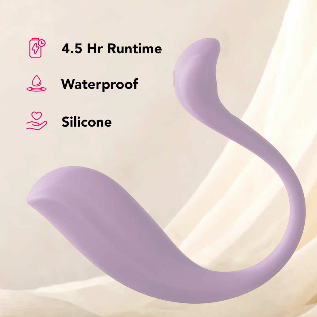 Phoenix Neo 2 App Controlled Vibe in Pastel Lilac Vibrators > G-Spot Vibrators