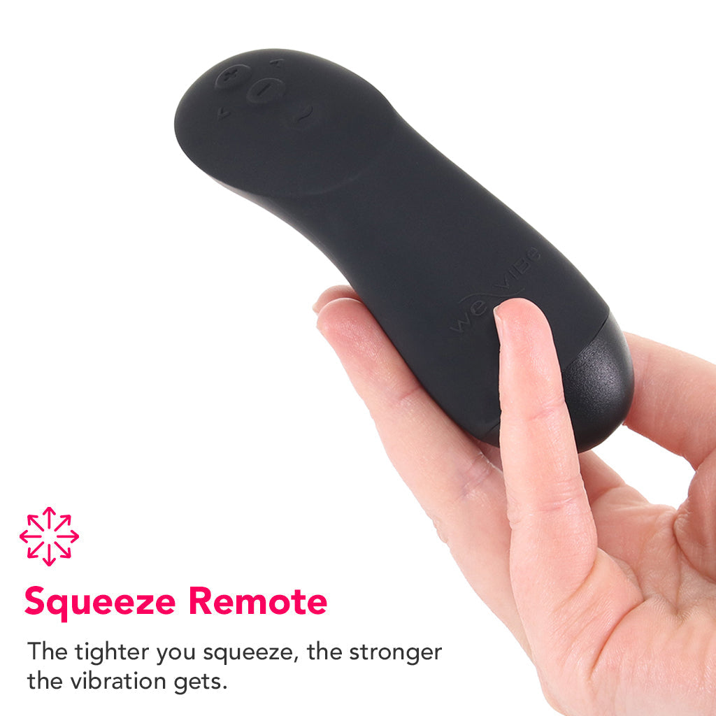 We-Vibe Chorus Pro Couples Vibe in Satin Black Vibrators > G-Spot Vibrators