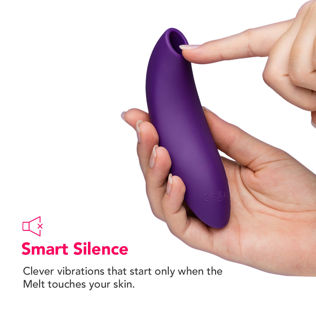 We-Vibe Melt 2 Pleasure Air Clitoral Stimulator in Purple Vibrators > Clitoral Stimulators