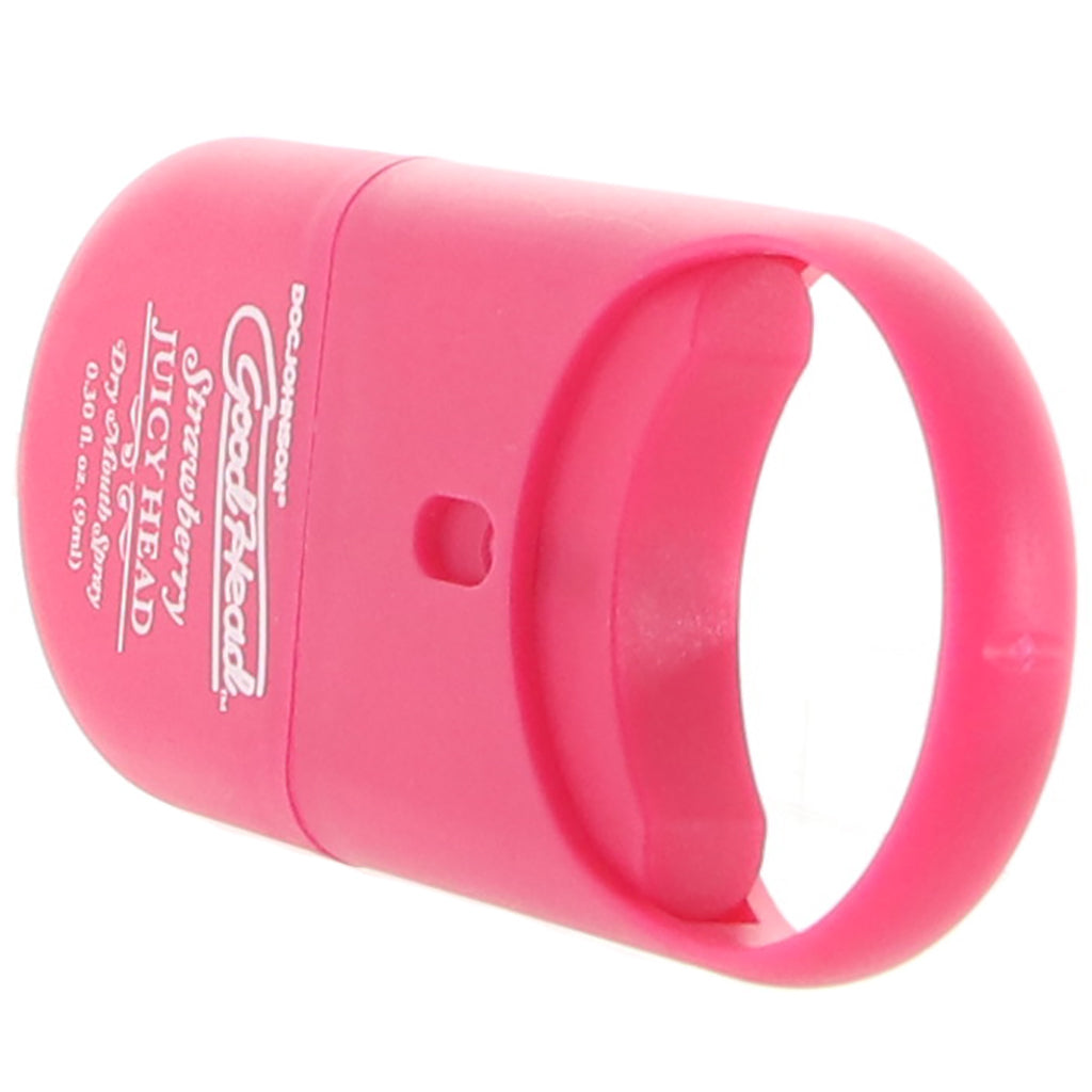 GoodHead Juicy Head Dry Mouth Spray To-Go in Strawberry Lubes and Lotions > Flavored Sex Lubes