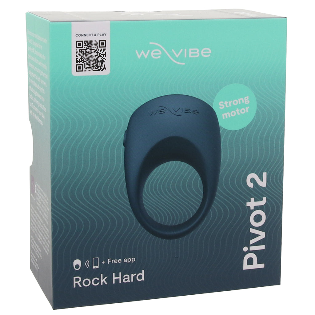 We-Vibe Pivot 2 Rock Hard App Ring Cock Rings