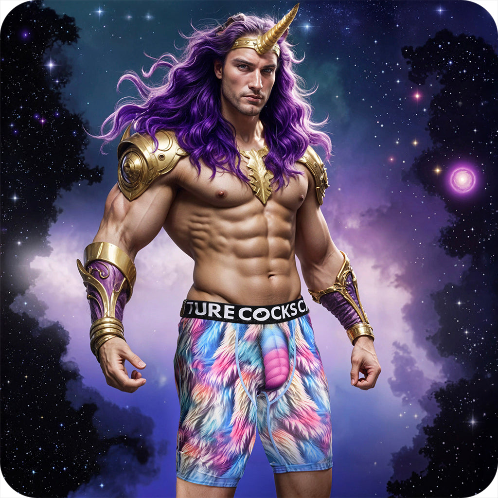 Creature Cocks Mystique Unicorn Boxer Shorts Novelties 'n Parties > Lingerie