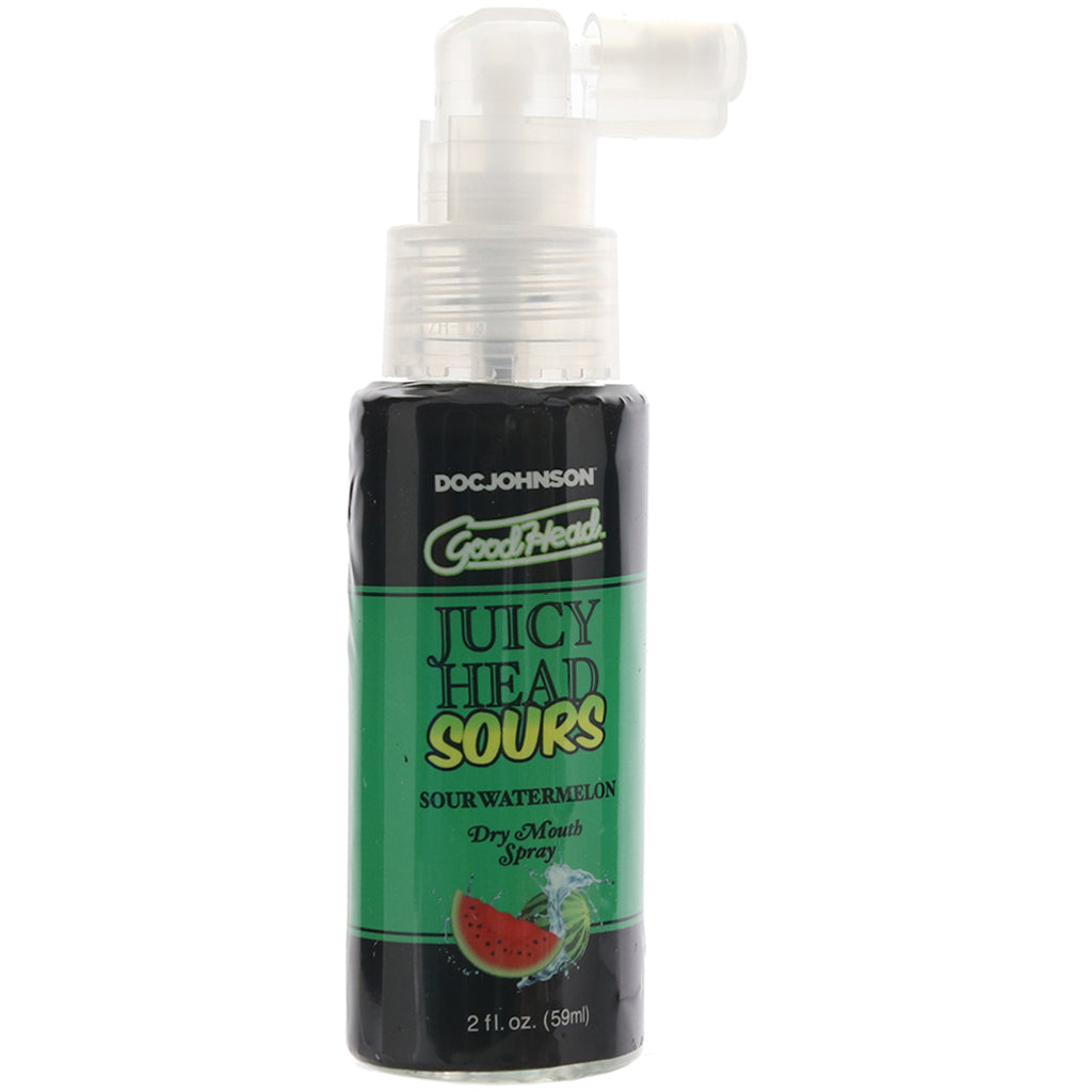 GoodHead Juicy Head Dry Mouth Spray 2oz in Watermelon Lubes and Lotions > Flavored Sex Lubes
