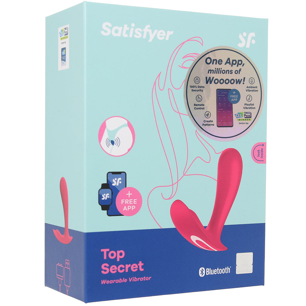 Satisfyer Top Secret Wearable Vibe Vibrators > Wearable & Panty Vibrators