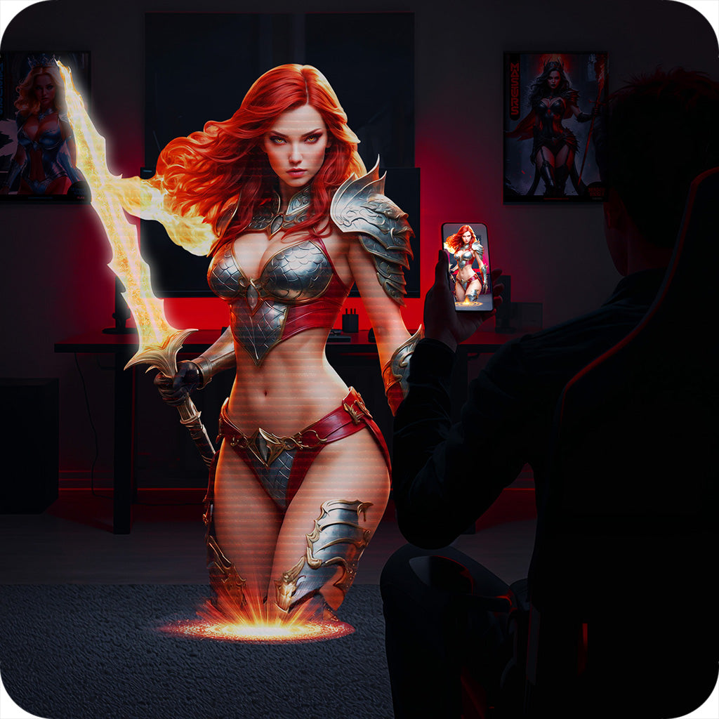 Masturs Solara Fire Sorceress AR Thrusting Stroker Male Masturbators > Auto Strokers